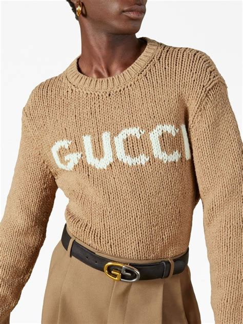 maglione gucci strisce bianco azzurro tarocco|Maglioni da donna di Gucci .